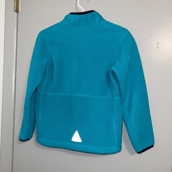 L.L. Bean Kid's Mountain Classic Fleece Full Zip Jacket Hooded Size M (10-12) - Picture 5 of 6